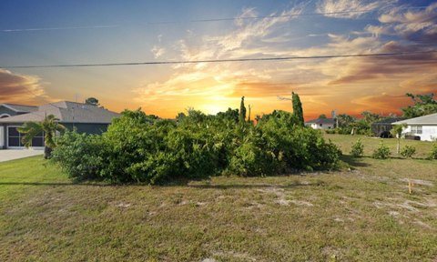 Canal Frontage Buildable Lot