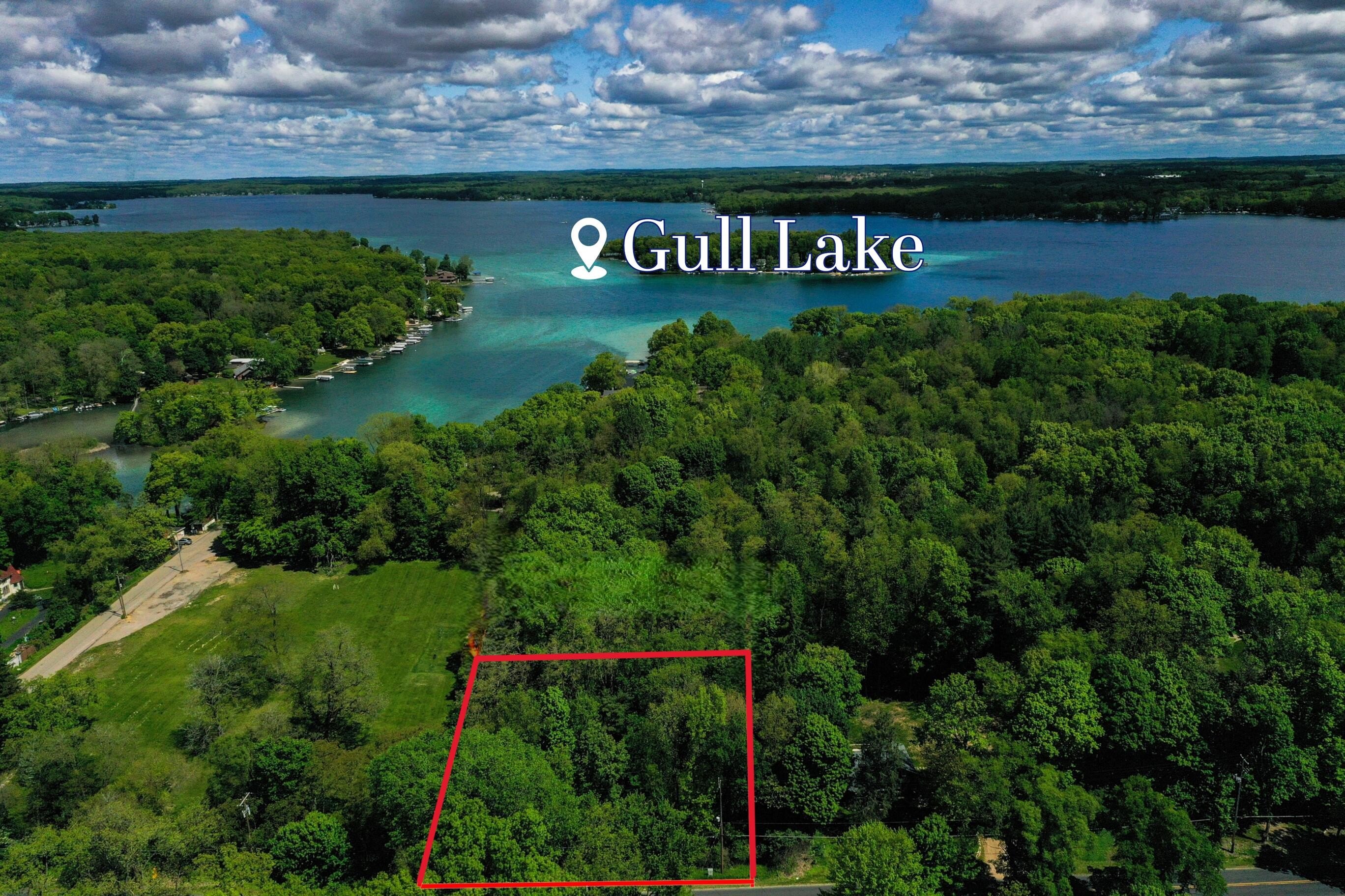Wooded Lot Near Gull Lake