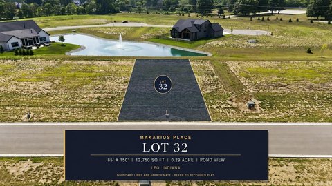 LOTS AND LAND, Leo, IN