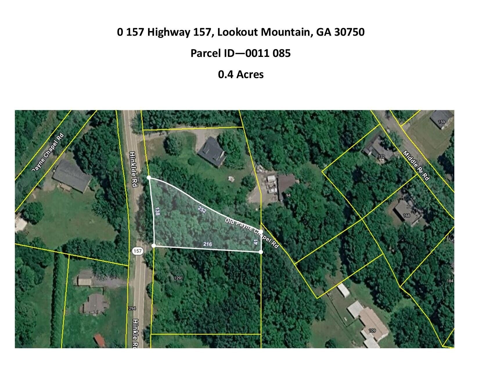 Lookout Mountain Building Opportunity