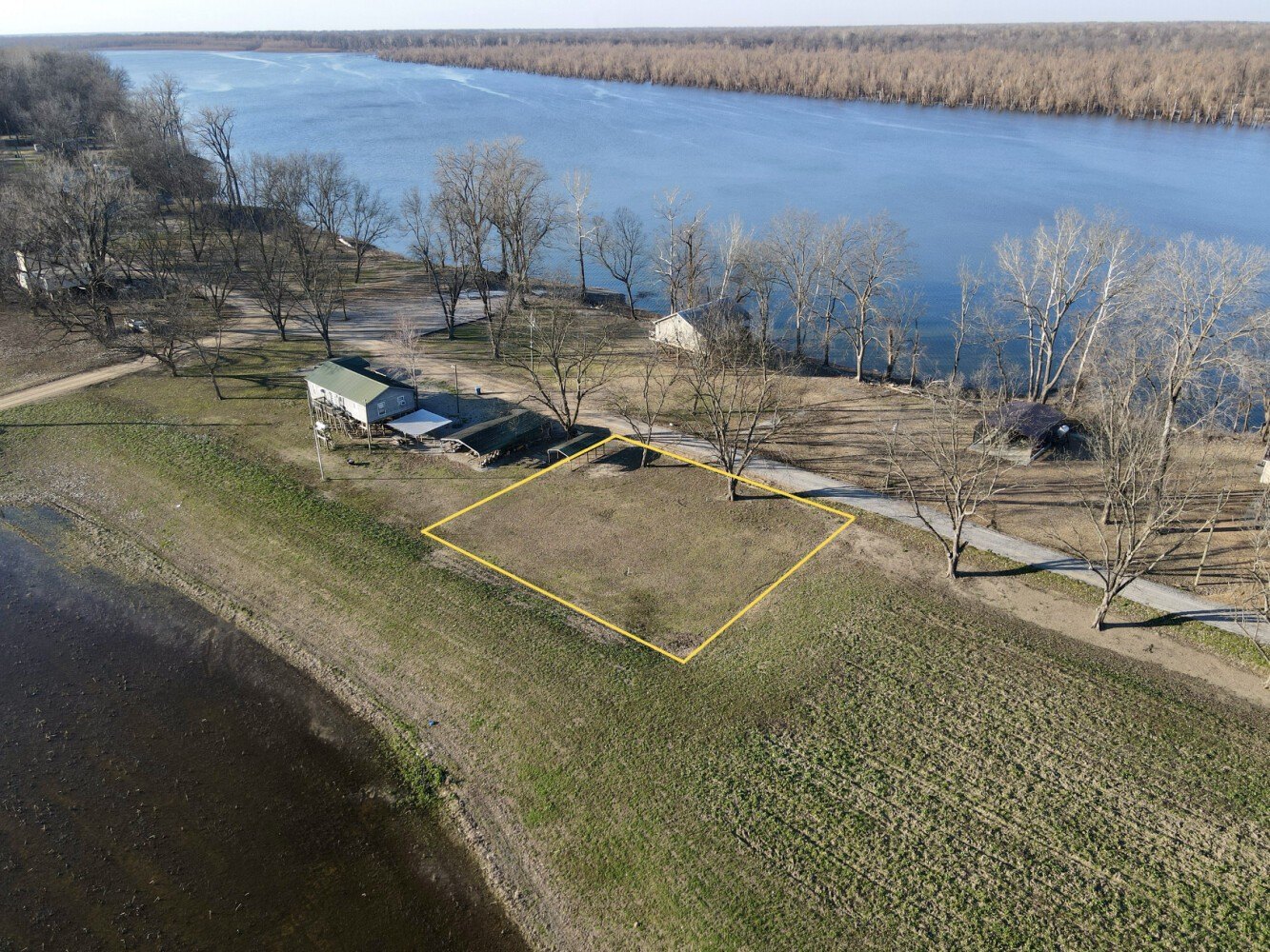 Waterfront Land on Desoto Lake
