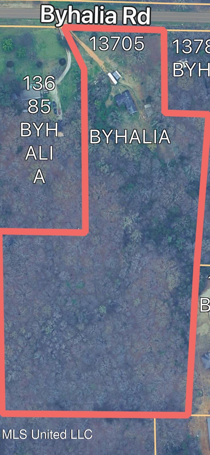 Byhalia Land with Utilities