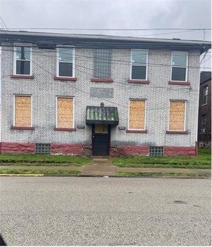 Four-Unit Brick Apartment Building