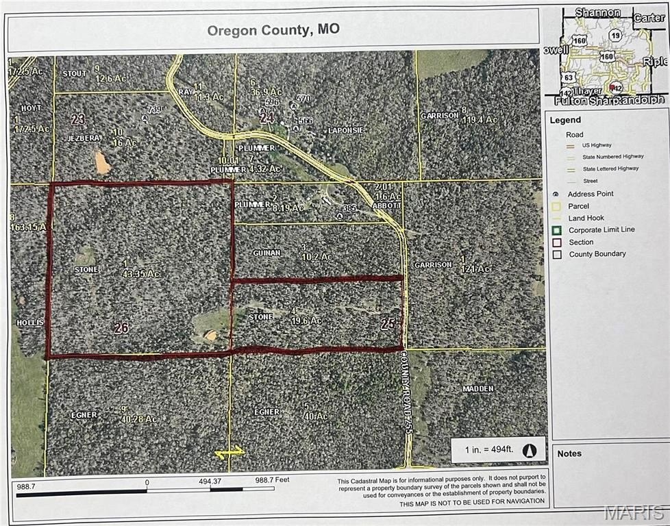 63 Acres of Ozark Land