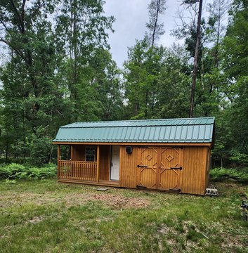 Wooded Land with Amish Cabin