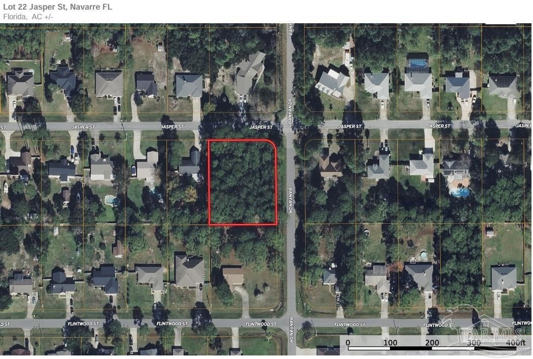 Oversized Corner Lot in Navarre