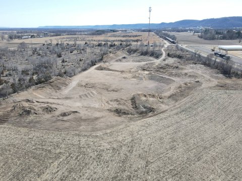 Industrial Mining Pit with Active Permits