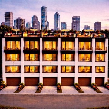 Dallas Land with Skyline Views