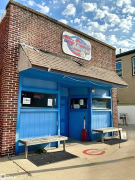 Downtown Bar with Music Stage