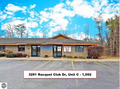 End-Unit Office Suite with Four Offices