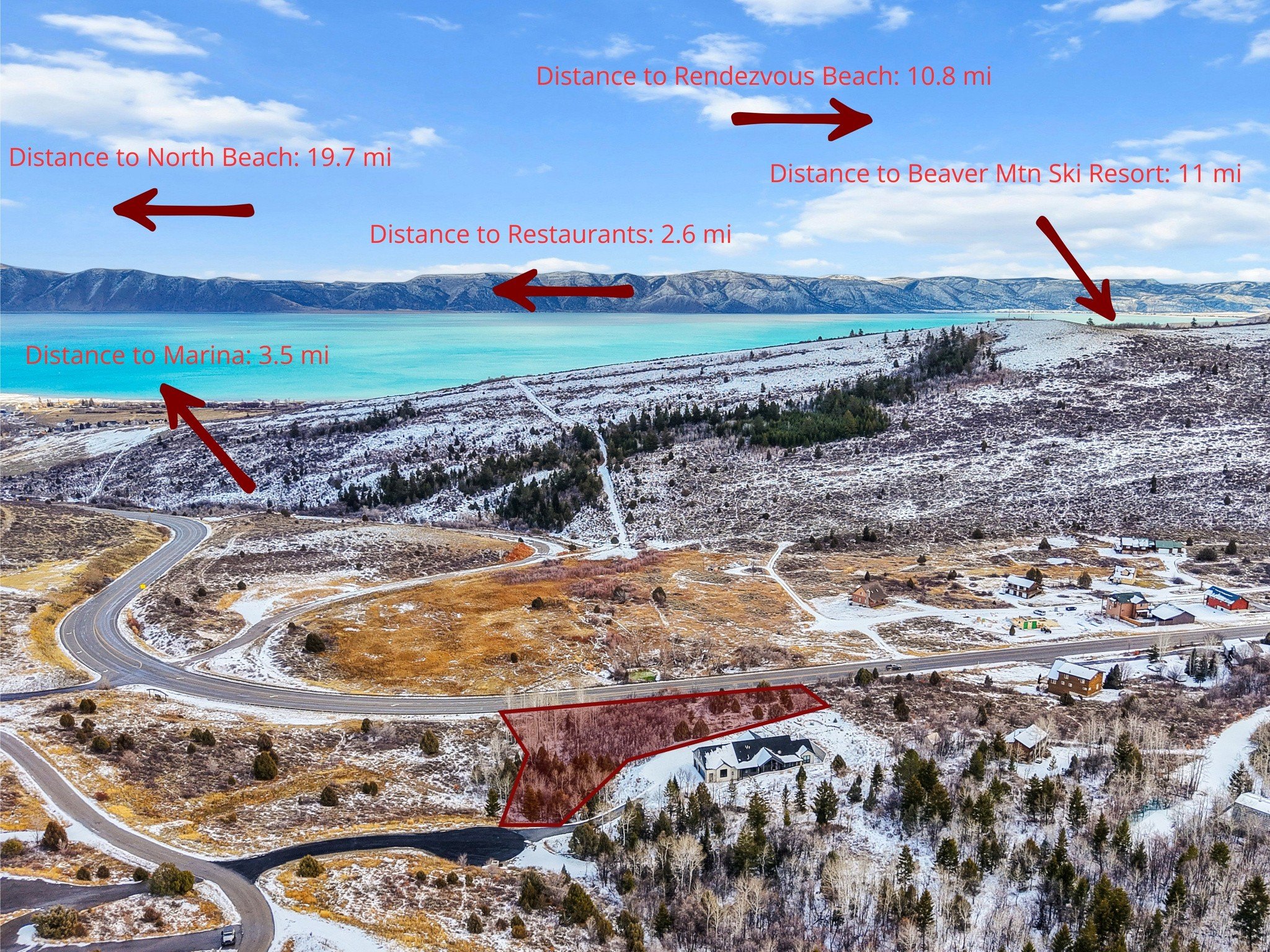 Acre Homesite with Mountain Views