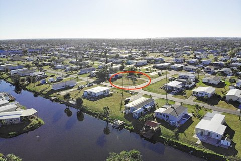 Corner Waterfront Home Lot