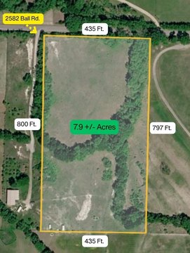 Private Acreage with Mature Trees