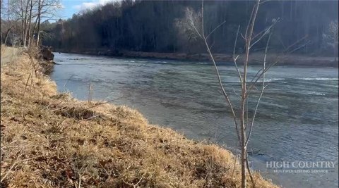 Riverfront Land in Grassy Creek