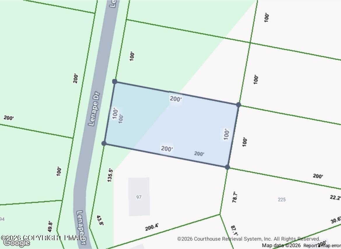 Level Wooded Homesite in Stroudsburg