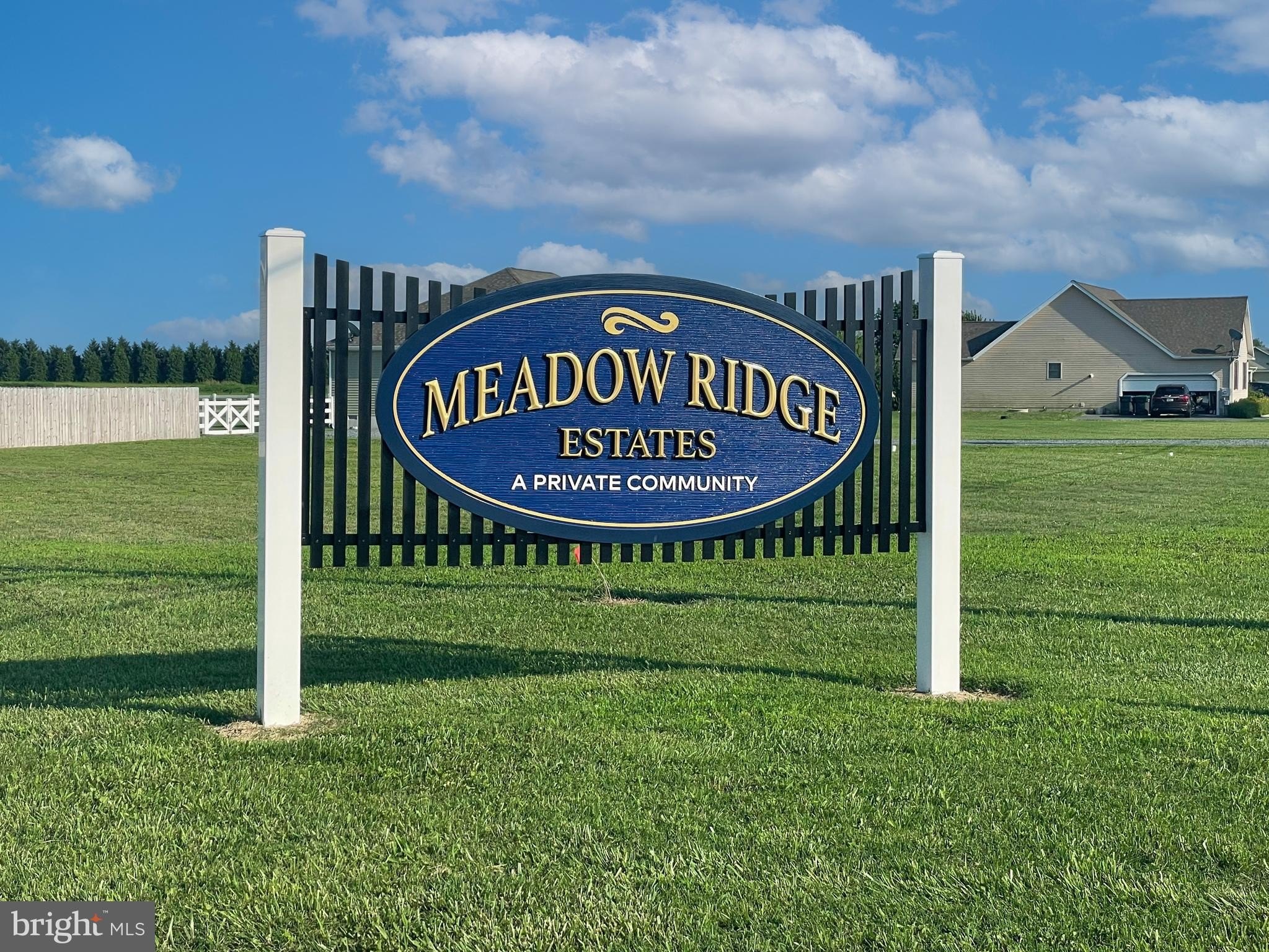 Corner Lot in Meadow Ridge