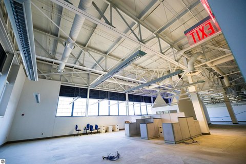 High-Ceiling Office Space