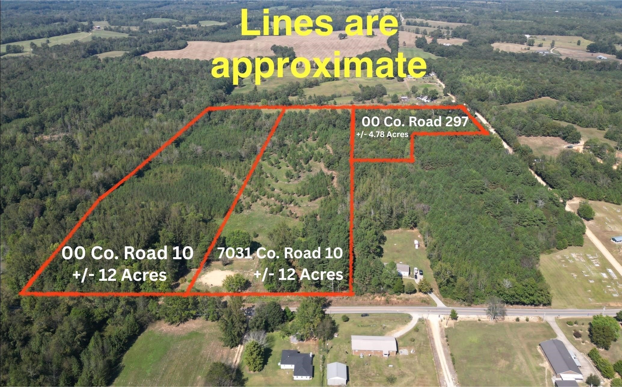 24 Acres in Cloverdale Community