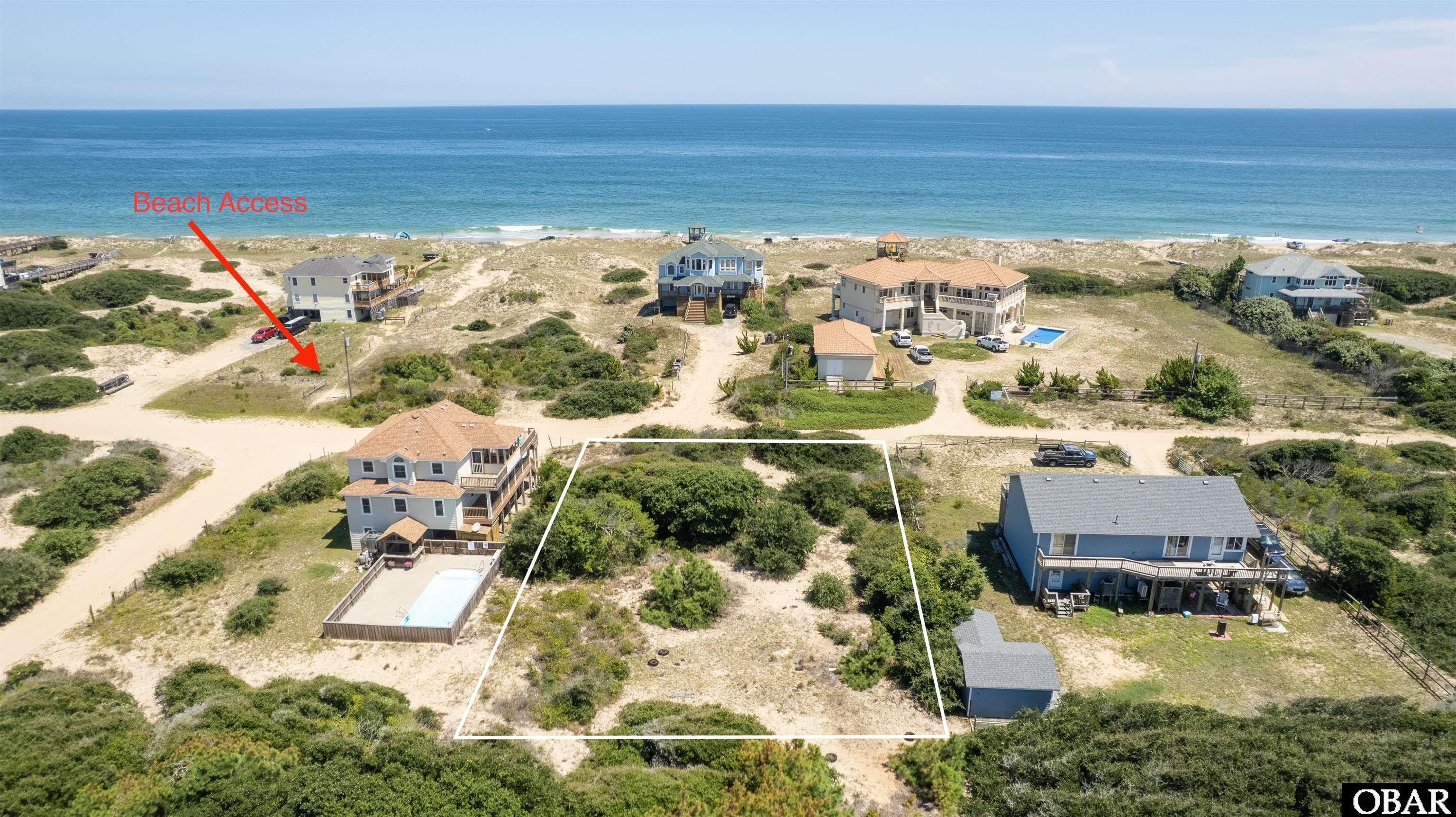 Semi-Oceanfront Lot in Carova, NC