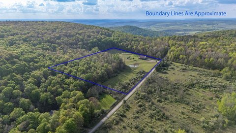 Private Acreage with Pond Views