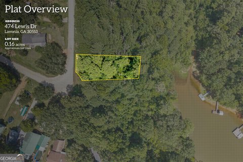 Lakefront Lot in Lavonia, GA
