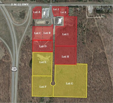 Commercial Lots in Cadillac Junction