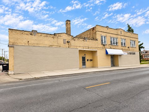 Brick Mixed-Use Building