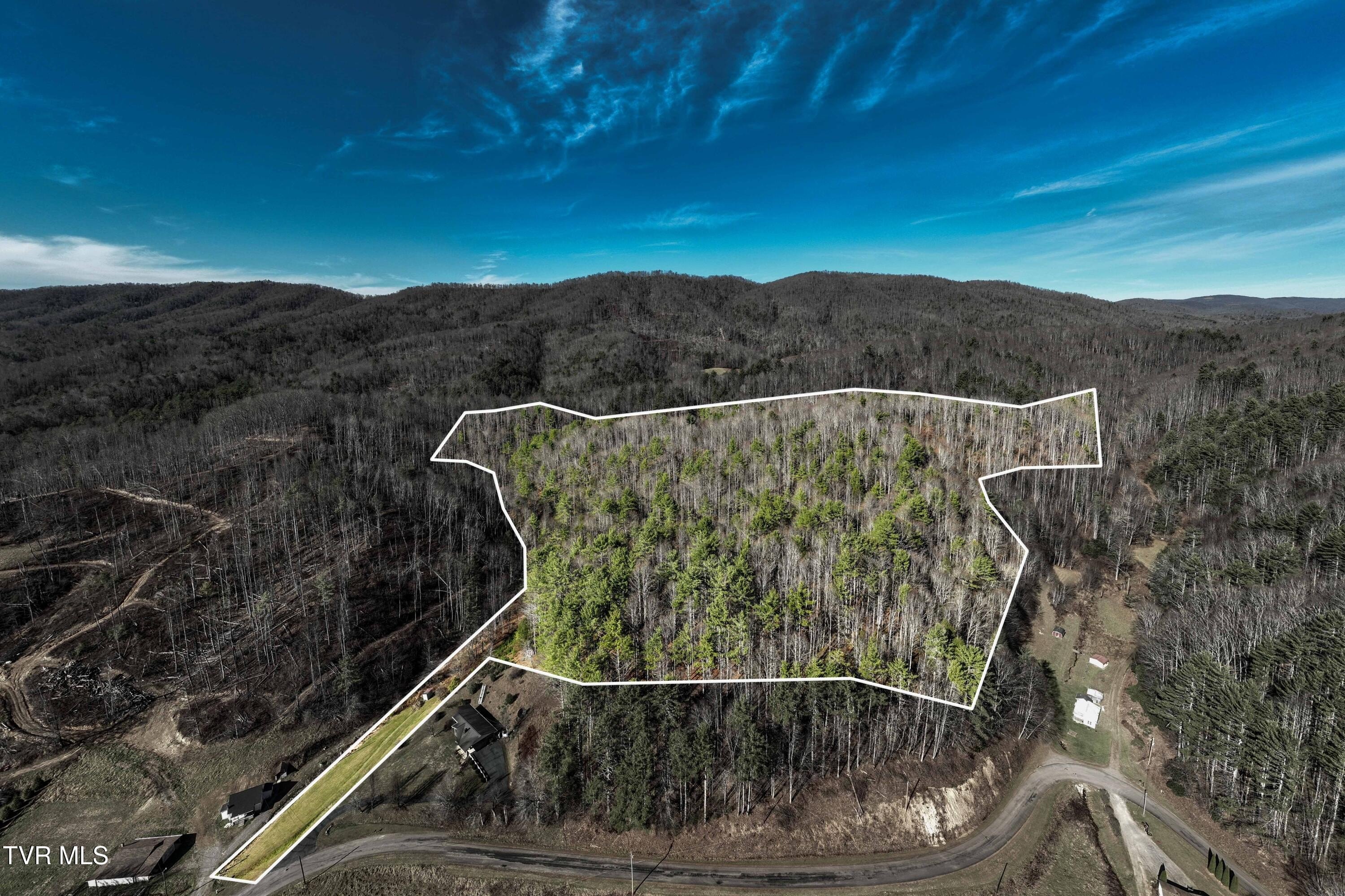 Unrestricted Wooded Tract with Views