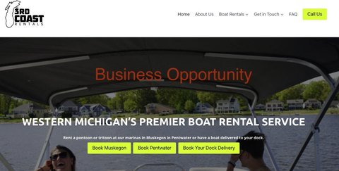 Profitable Boat Rental Business Opportunity