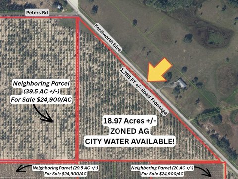 Agricultural Land with Road Frontage