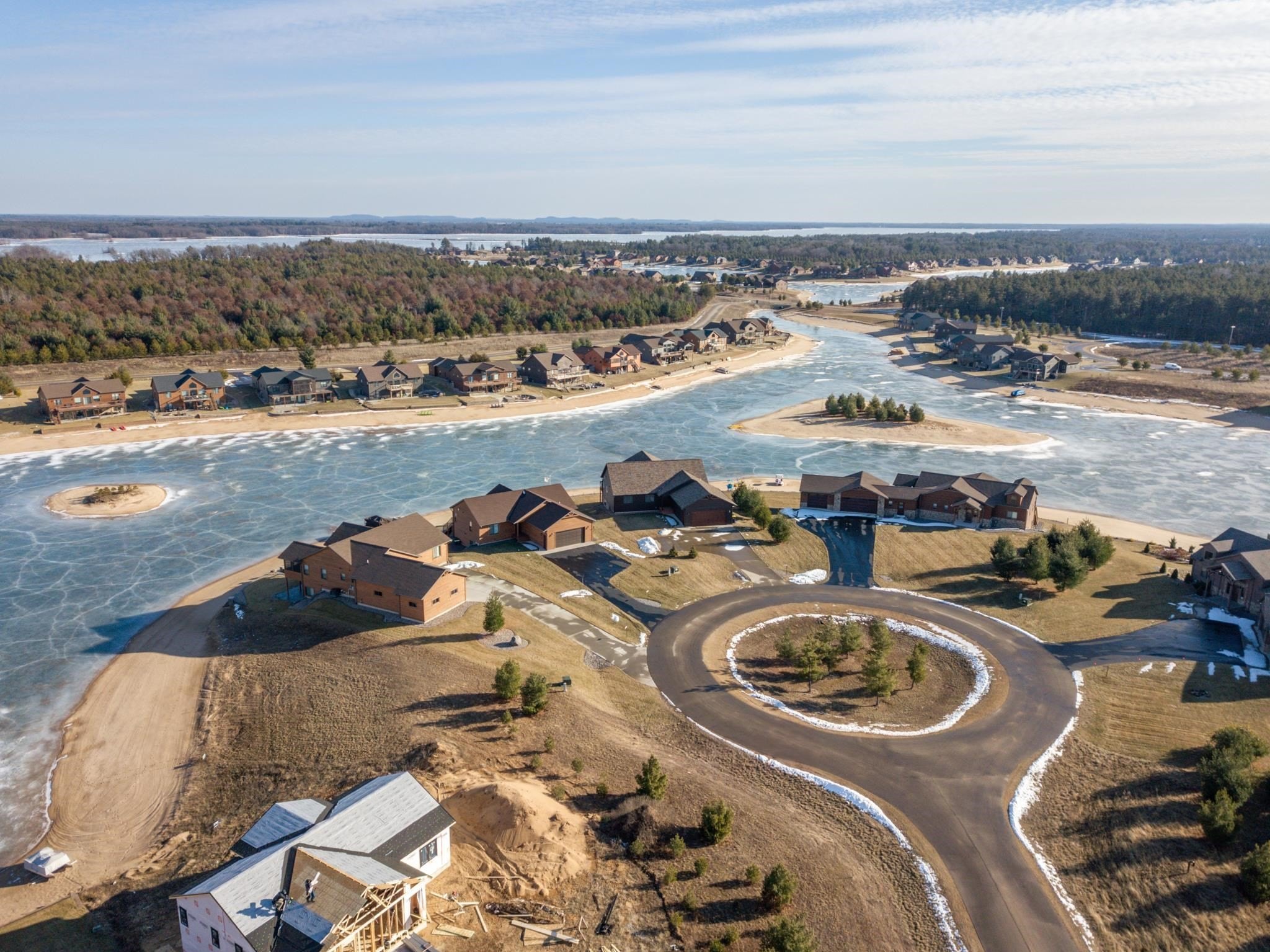 Waterfront Lot on Island Lake