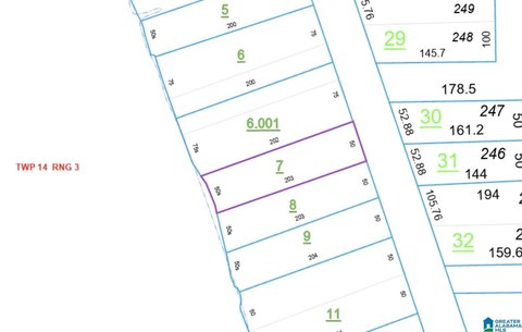 LAND/LOTS, ASHVILLE, AL
