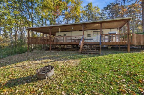 Seasonal Recreation Lot with Camper
