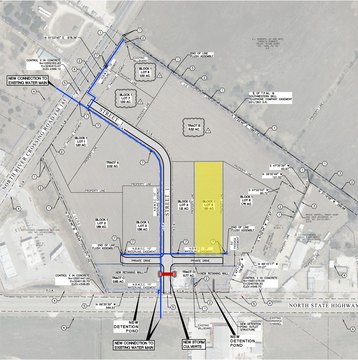 Commercial Development Lot with Utilities