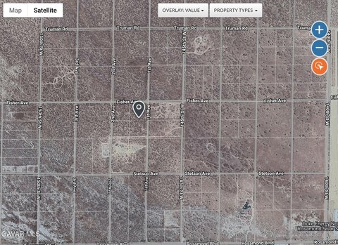 Rosamond Land Near Freeway