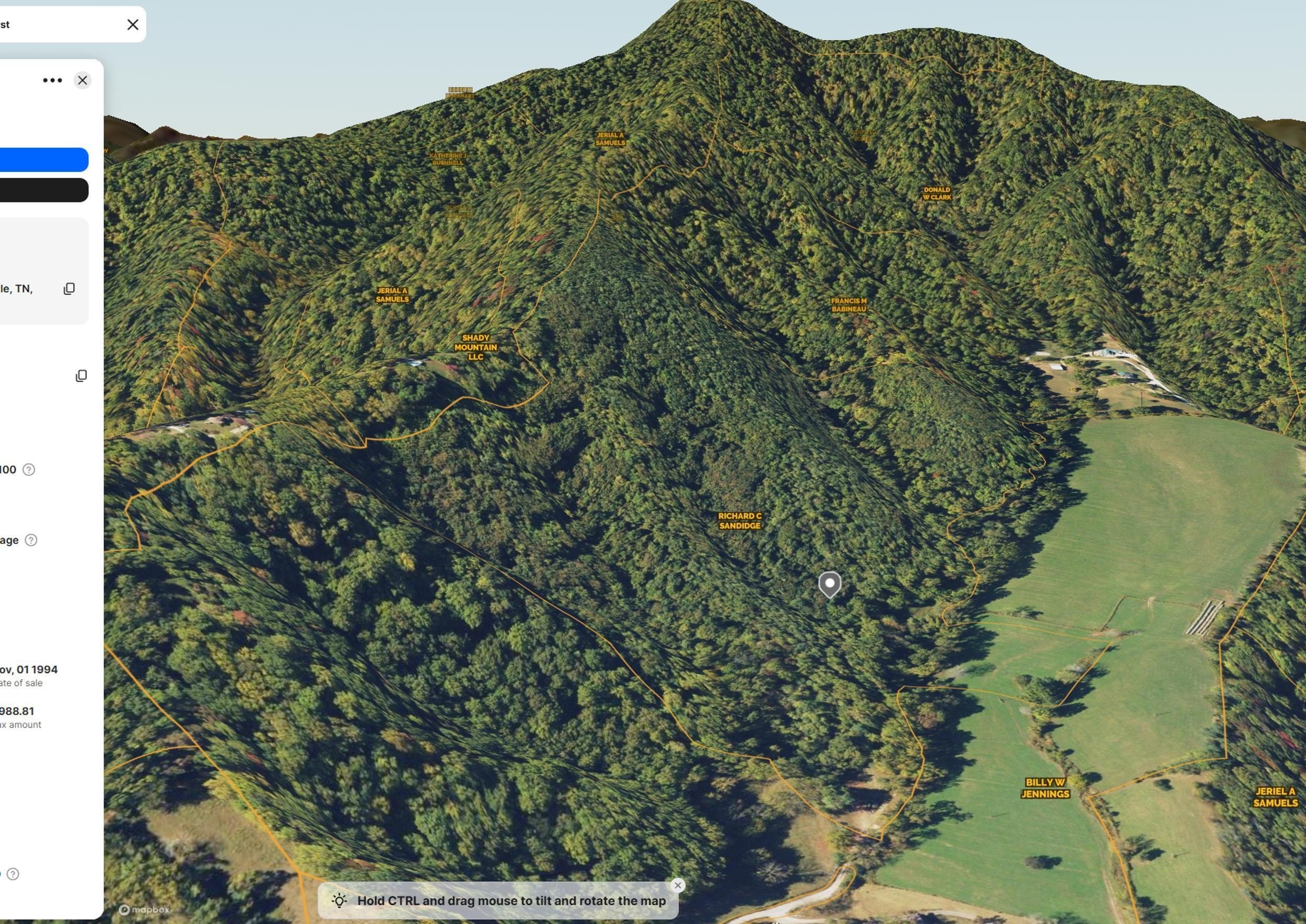 Amherst Land with Mountain Views