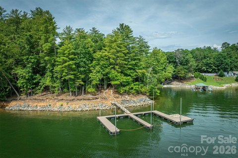 Lake James Waterfront Peninsula Land