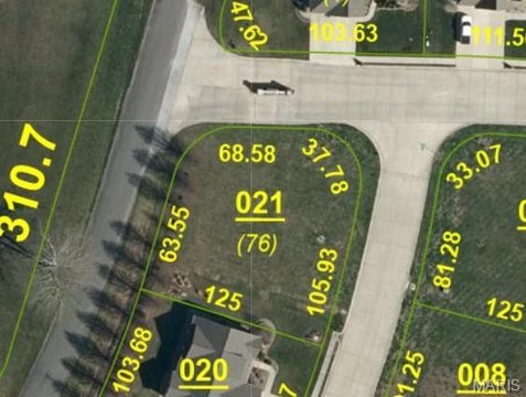 Corner Lot in Wendell Creek