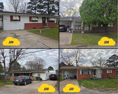 Four Single-Family Homes Investment