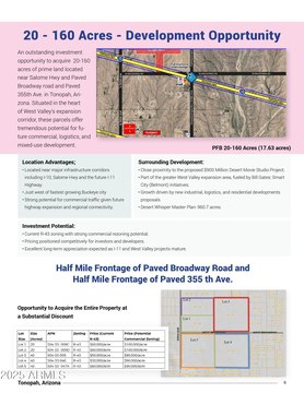 Tonopah Land with Commercial Potential