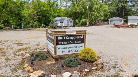 Campground with Cabins and RV