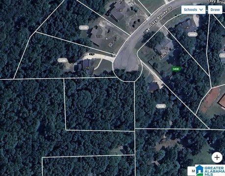 Vacant Lot in Cul-de-Sac