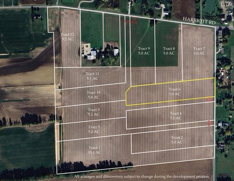 Marysville, OH: 5-Acre Building Lot