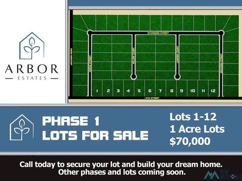 Artesia, NM: Expansive Land Lots