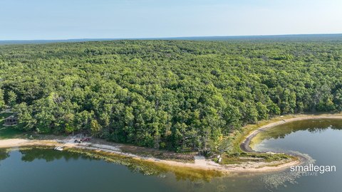 Lakefront Land in Bitely, Michigan