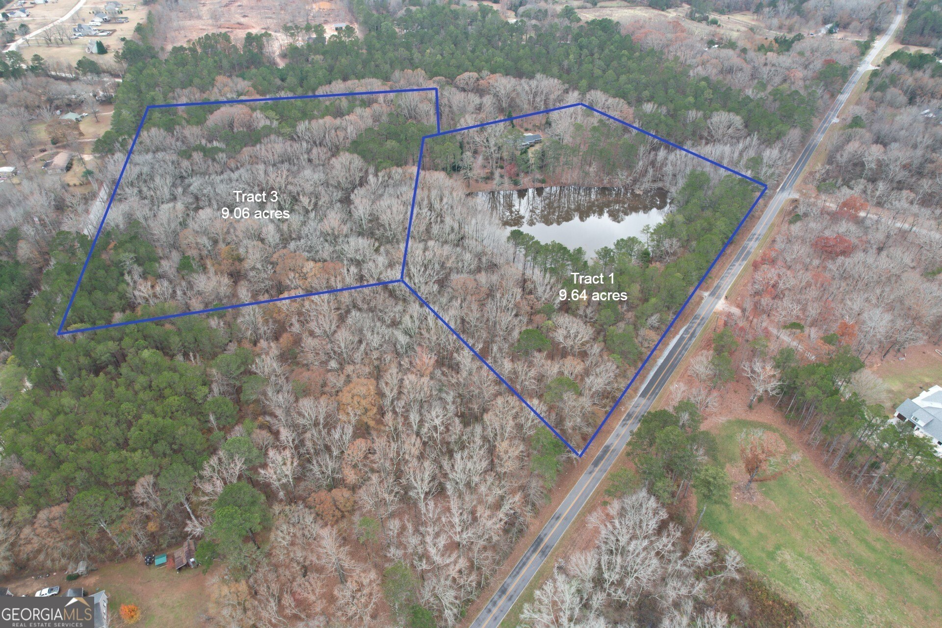 9.06 Acres of Wooded Land