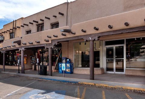 Taos Storefront in Historic District