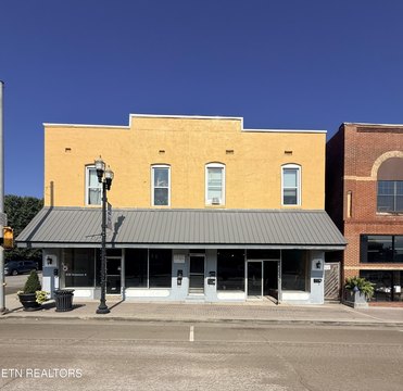 Mixed-Use Building with Retail Spaces