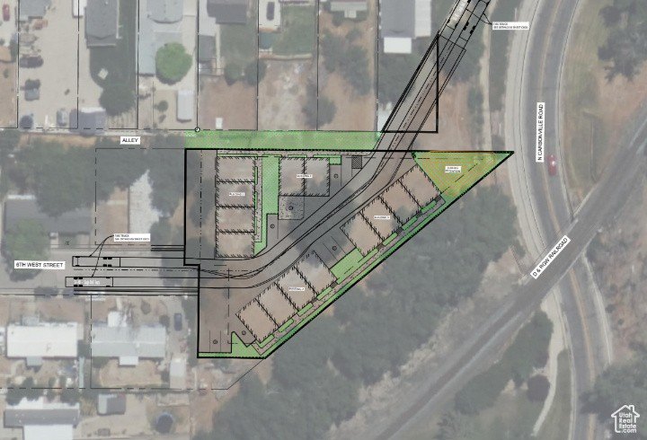 Approved Townhome Development Land