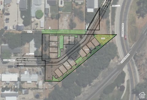 Approved Townhome Development Land